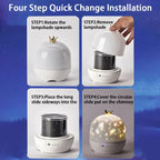 2-in-1 Children's Night Light Projector | Soothing Ocean Projections & Soft Lighting for Peaceful Sleep