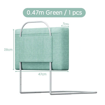 Baby Bed Rail Safety Barrier - 47cm Child Bed Fence Railing for Kids' Bed Protection and Safety