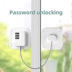 Child Safety Lock for Cabinets & Fridge - Stainless Steel Cable Protection for Kids & Baby Home Security