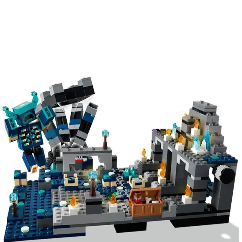 Deep Dark Battle Adventure – Engaging Building Block Set for Kids