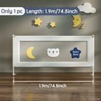 Baby Bed Guardrail Safety Railing - Protective Barrier for Kids' Beds, Bed Fence for Child Safety, 1pc Bed Rail Guard