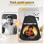 Sensory Tent for Kids & Autism – Blackout Sensory Den | Portable Dark Den Tent for Calming, Relaxation & Therapy
