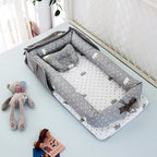 Portable Baby Nest Bed | Ultra-Soft, Lightweight & Travel-Friendly for Newborns 0-12 Months