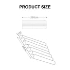 Kids Window Sill Desk Edge Guard Strip - Thickened Baby Safety Wall Corner Protector, Self-Adhesive 2m Anti-Collision Cushion for Childproofing