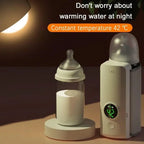 Travel-Friendly Baby Bottle Warmer | Quick Heating, USB Powered & Ideal for Newborns on the Go