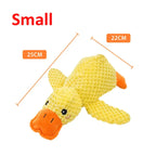 Indestructible Dog Toy Calming Duck | Stress Relief Plush