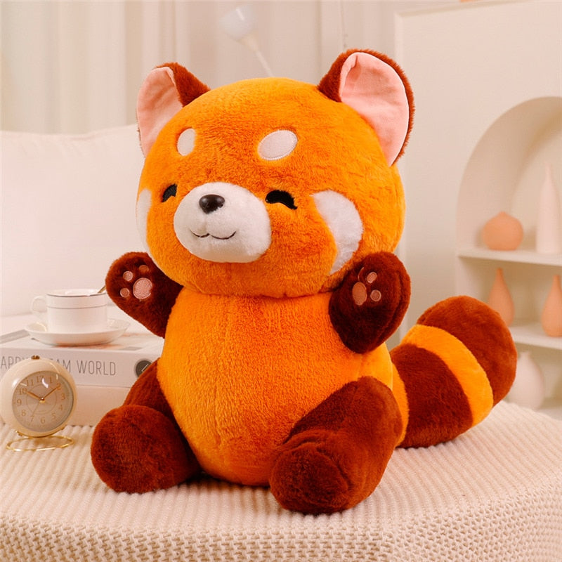 Breathing Soft Plush Red Panda Toy | Hypoallergenic, Cuddly & Ideal for Imaginative Play for Children Aged 3 and Up