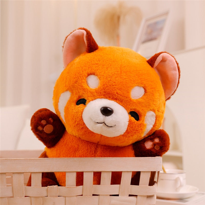 Breathing Soft Plush Red Panda Toy | Hypoallergenic, Cuddly & Ideal for Imaginative Play for Children Aged 3 and Up