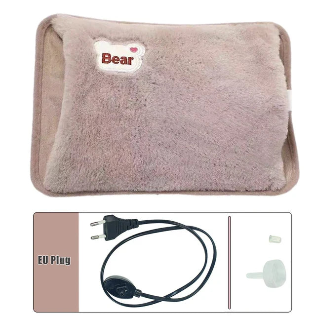 Rechargeable Electric Hot Water Bottle | Soft, Safe & Quick Heating for Babies and Little Ones