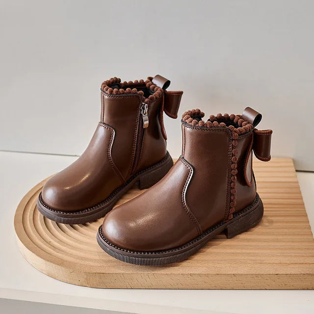 Leather Ankle Boots for Girls | Boots size 23 to 36, Durable, Comfortable & Ideal for Daily Use and Special Occasions