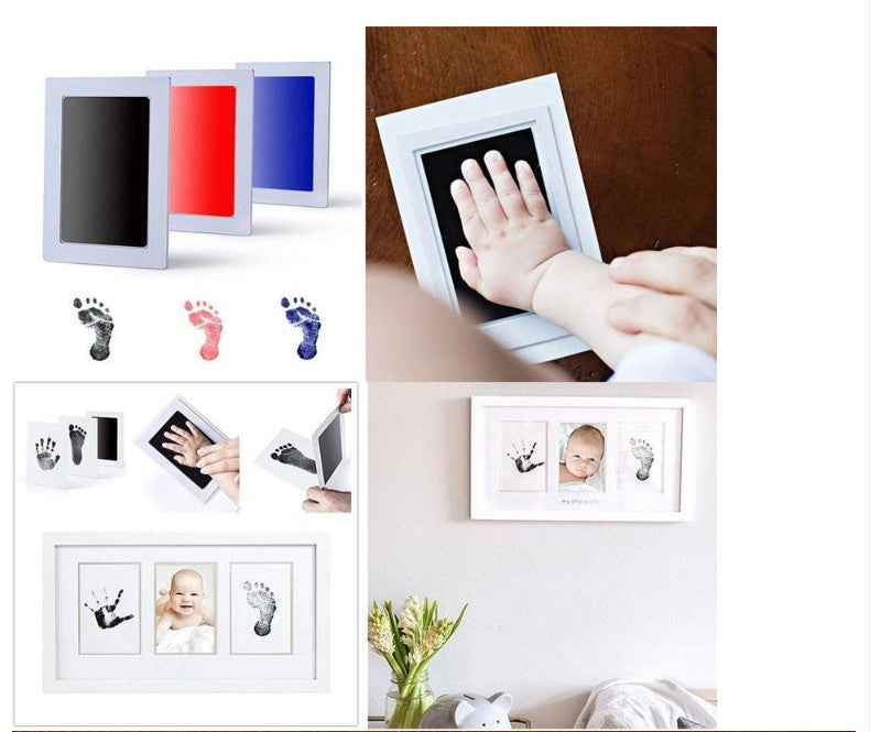 Baby Handprint Kit | Safe, Non-Toxic Ink for Lasting Memories & Unique Keepsakes for Parents and Grandparents