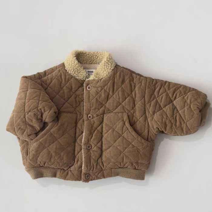 Padded Jacket for Boys | Baby Boy Jacket Soft Cotton, Warm Sherpa Lining & Ideal for Autumn and Winter Wear