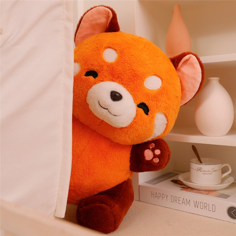 Breathing Soft Plush Red Panda Toy | Hypoallergenic, Cuddly & Ideal for Imaginative Play for Children Aged 3 and Up