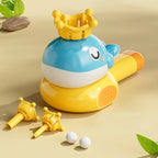 Montessori Sensory Toy for Babies - Whistle Ball Blowing Floating Blow Pipe Balls for Fine Motor Skills Development