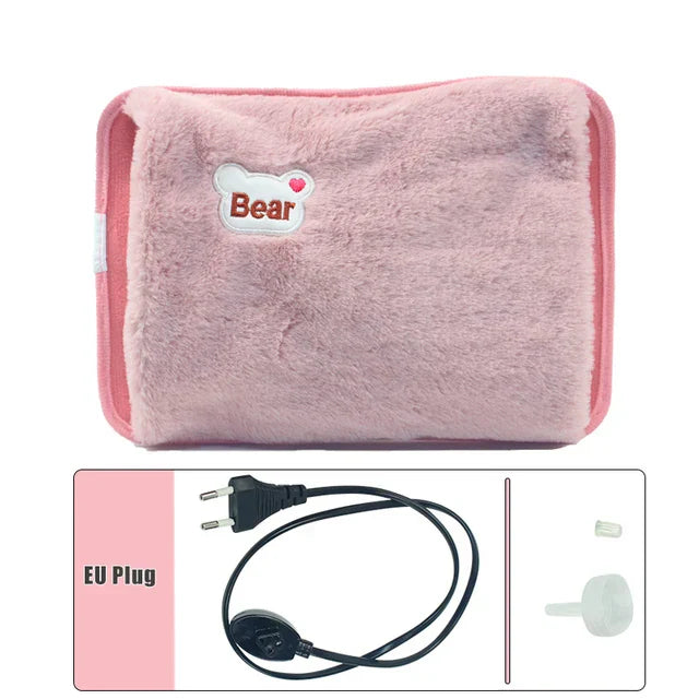 Rechargeable Electric Hot Water Bottle | Soft, Safe & Quick Heating for Babies and Little Ones