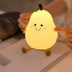 Childrens Pear Lamp Night Light Educational Toys 6 Years Old
