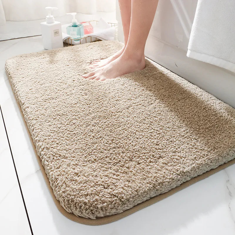 Super Thick Ultra-Plush Bathroom Rug | High-Density Microfiber, Non-Slip & Absorbent for Shower & Daily Use