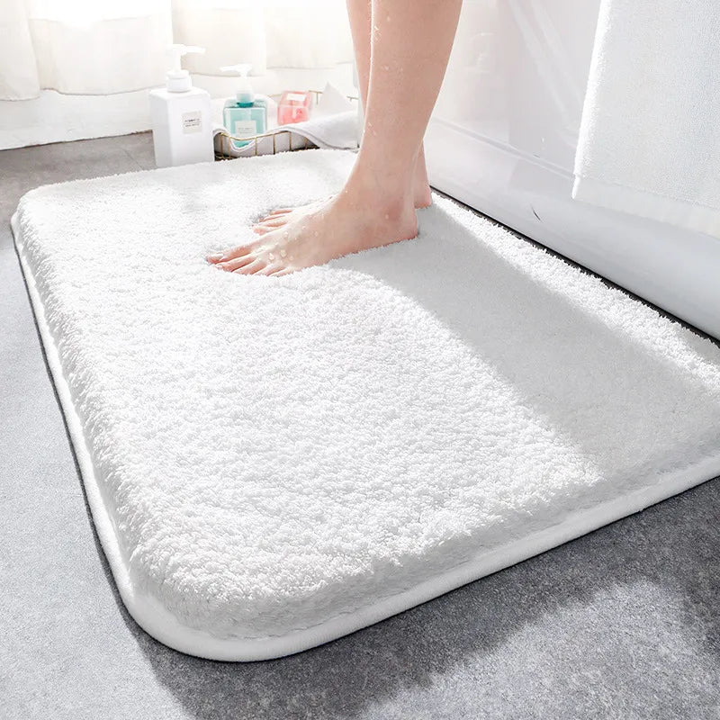 Super Thick Ultra-Plush Bathroom Rug | High-Density Microfiber, Non-Slip & Absorbent for Shower & Daily Use