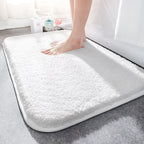 Super Thick Ultra-Plush Bathroom Rug | High-Density Microfiber, Non-Slip & Absorbent for Shower & Daily Use