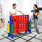 Jumbo 4-to-Score Giant Game Set | Durable, Lightweight & Ideal for Family Game - Indoor and Outdoor Fun