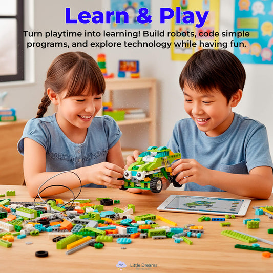 STEM Robotics Kit for Kids – Build Your Own Intelligent Robot