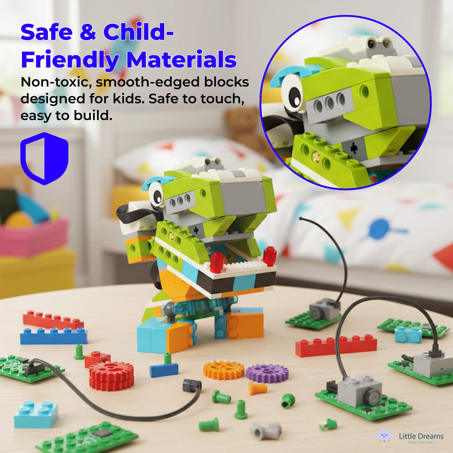 STEM Robotics Kit for Kids – Build Your Own Intelligent Robot