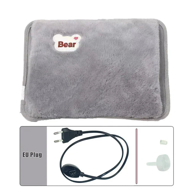 Rechargeable Electric Hot Water Bottle | Soft, Safe & Quick Heating for Babies and Little Ones