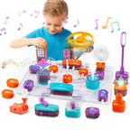 DIY Electronics Exploration Kit for Kids - 150+ Science Projects & Physics Experiments Circuit Board Educational Toy for Ages 6+