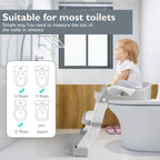 Adjustable Potty Training Seat | Non-Slip, Compact Design & Comfortable Toilet Training Essentials