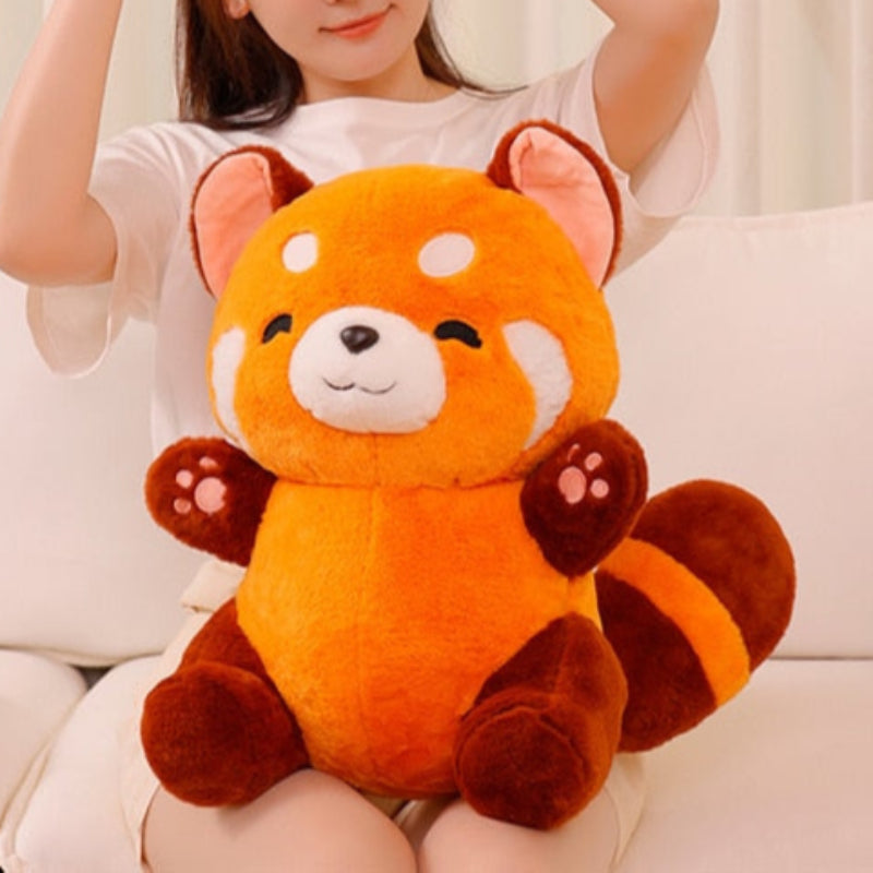 Breathing Soft Plush Red Panda Toy | Hypoallergenic, Cuddly & Ideal for Imaginative Play for Children Aged 3 and Up