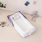 Portable Baby Nest Bed | Ultra-Soft, Lightweight & Travel-Friendly for Newborns 0-12 Months