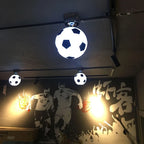 Football LED Ceiling Light | Dimmable, Energy-Efficient & Fun Design for Kids' Rooms