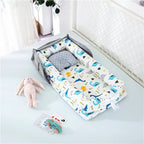 Portable Baby Nest Bed | Ultra-Soft, Lightweight & Travel-Friendly for Newborns 0-12 Months