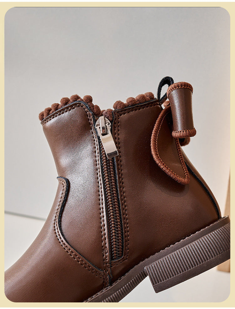 Leather Ankle Boots for Girls | Boots size 23 to 36, Durable, Comfortable & Ideal for Daily Use and Special Occasions