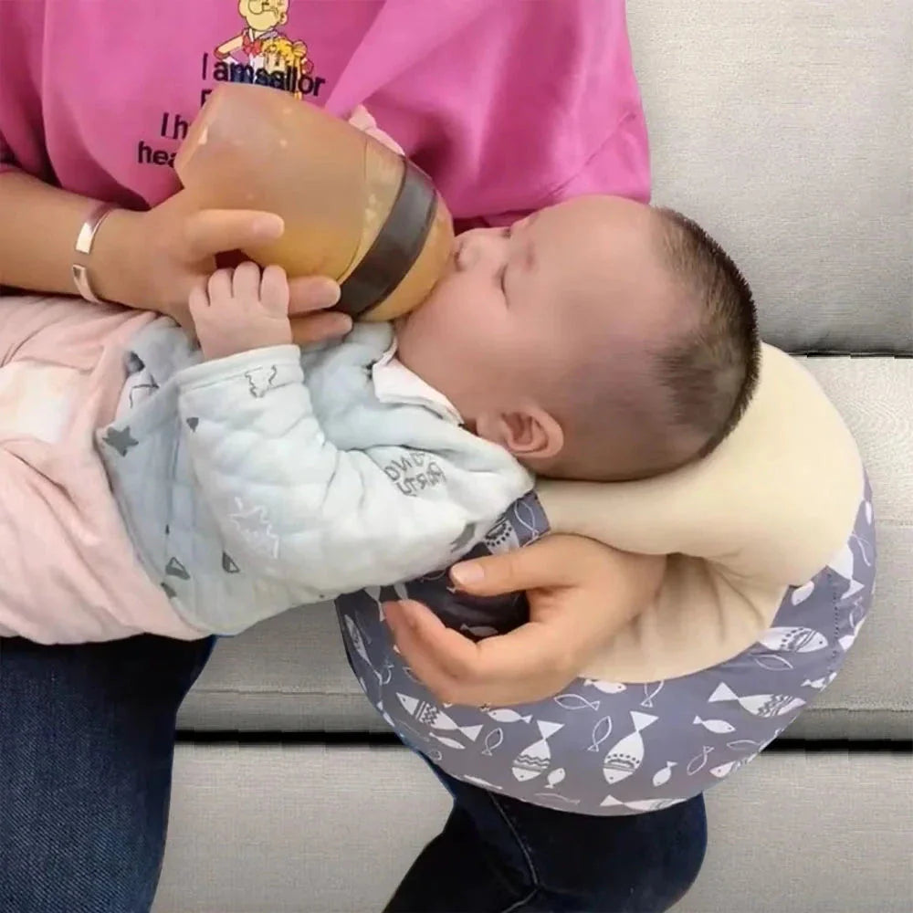 Nursie Breastfeeding Arm Pillow – Soft and Comfortable Baby Nursing Support Pillow