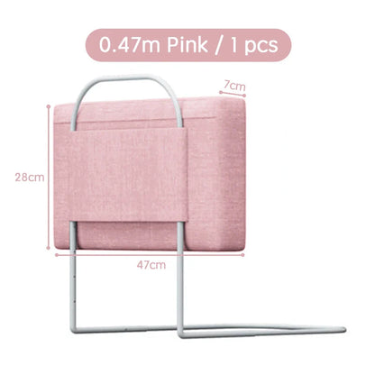 Baby Bed Rail Safety Barrier - 47cm Child Bed Fence Railing for Kids' Bed Protection and Safety
