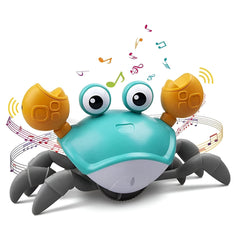 Musical Crawling Crab Toy - Interactive Baby Toy with Sound and Movement for Infants