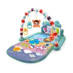 Baby Play Gym Activity Mat with Musical Arch, Multifunctional Fitness Frame, Educational Crawling Rug, Perfect Gift for Infants
