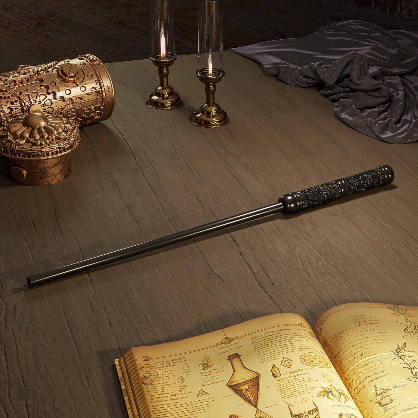 Enchanting Fireball Wand – Unleash Your Inner Wizard with Real Fire-Shooting Magic