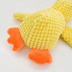 Indestructible Dog Toy Calming Duck | Stress Relief Plush