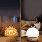 Star Projector Night Light with Sky Projection for Relaxation and Sleep Enhancement in Bedroom and Nursery