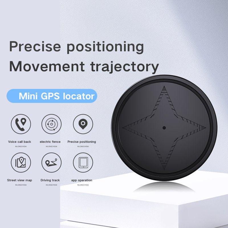 GPS Tracker with Strong Magnetic Attachment | Anti-Loss Vehicle Tracking Device for Cars and Motorcycles