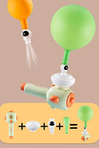 Montessori Sensory Toy for Babies - Whistle Ball Blowing Floating Blow Pipe Balls for Fine Motor Skills Development