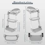 Adjustable Potty Training Seat | Non-Slip, Compact Design & Comfortable Toilet Training Essentials