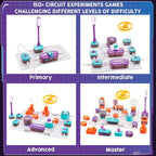 DIY Electronics Exploration Kit for Kids - 150+ Science Projects & Physics Experiments Circuit Board Educational Toy for Ages 6+