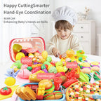 Children's Supermarket Shopping Cart Toy - Baby Trolley for Fruit & Grocery Play - Simulation Kitchen Gift for Boys & Girls