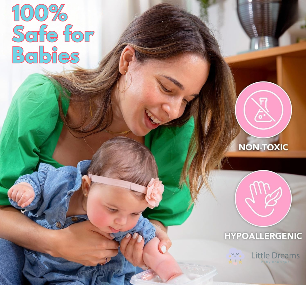 Baby Hand & Foot Casting Kit | Non-Toxic, Quick Molding & Perfect Keepsake for Baby's First Moments