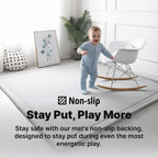 Sensory Rug for Babies | Non-Slip Tatami Matting | Thick Padded play Mat