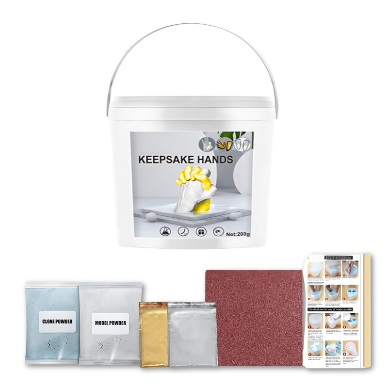 Baby Handprint & Footprint Kit – Newborn Casting Set with Safe Clay for Infant Hand & Feet Moulds