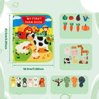 Montessori Farm Story Book | Engaging Animal Education & Early Literacy for Toddlers and Preschoolers